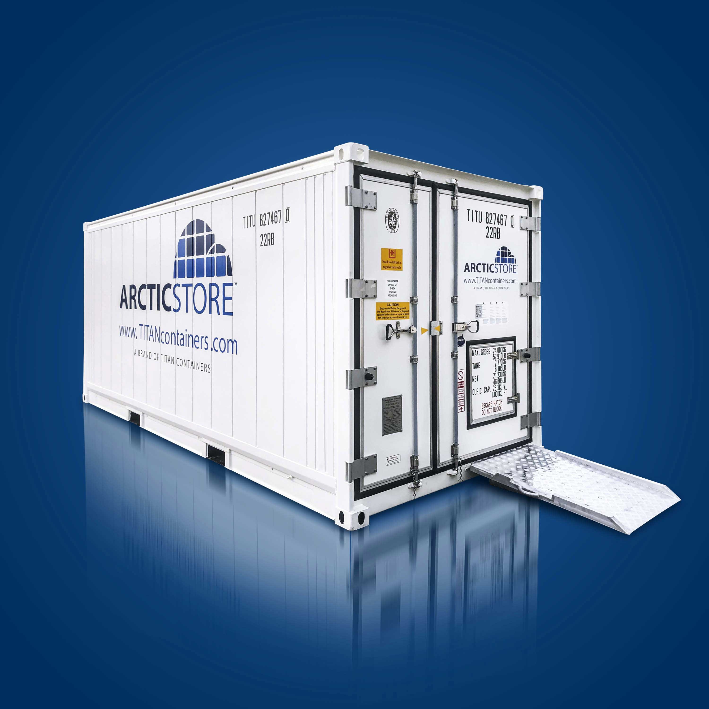 Portable trailer cold storage - Refrigerated mini storage | Rent /Buy