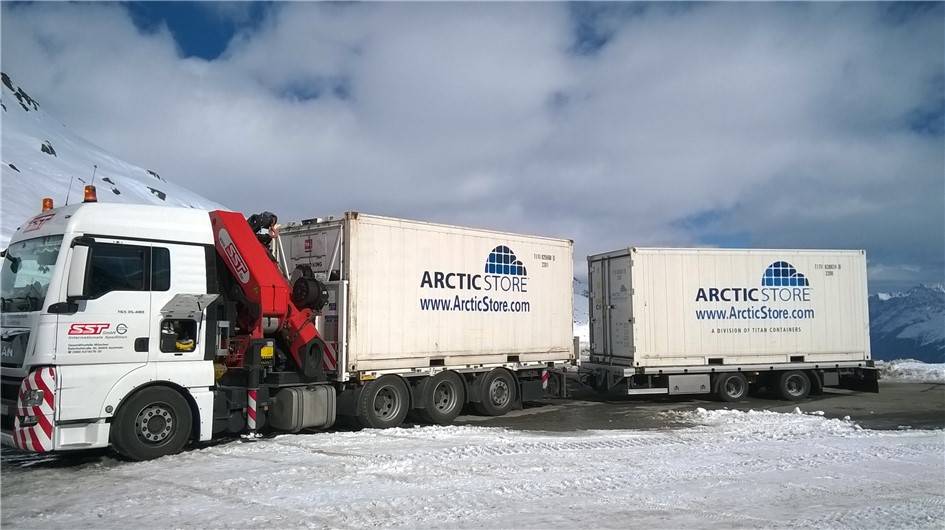 OUR ARCTICSTORES, NOW ABOVE 3,000M...THE SKY IS THE LIMIT!3