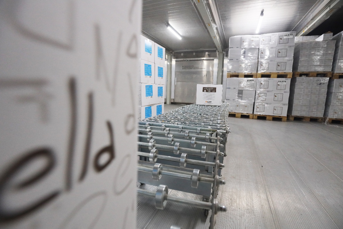 Conveyor - ArcticBlast Container Inside