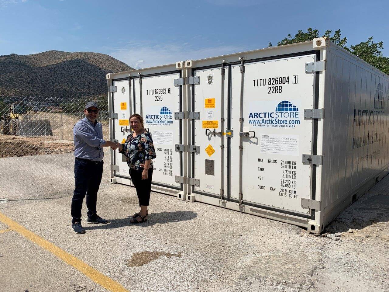TITAN KEEPS IT COOL WITH NEW ARCTICSTORE DELIVERY IN GREECE2