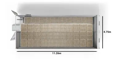 42 UK Pallets in a 2-bay 40ft Arctic SuperStore