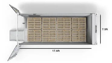 ArcticStore 20ft Pallets US