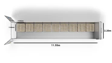 CHEP-Pallets-in-40ft-UltraFreezer-Refrigerated-Container