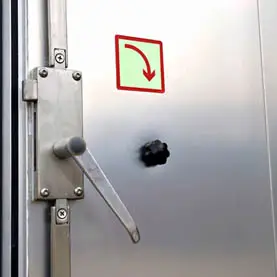 Easy opening and closing doors