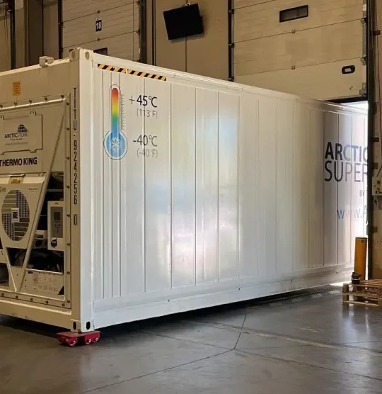 ArcticStore refrigerated cold storage for hire